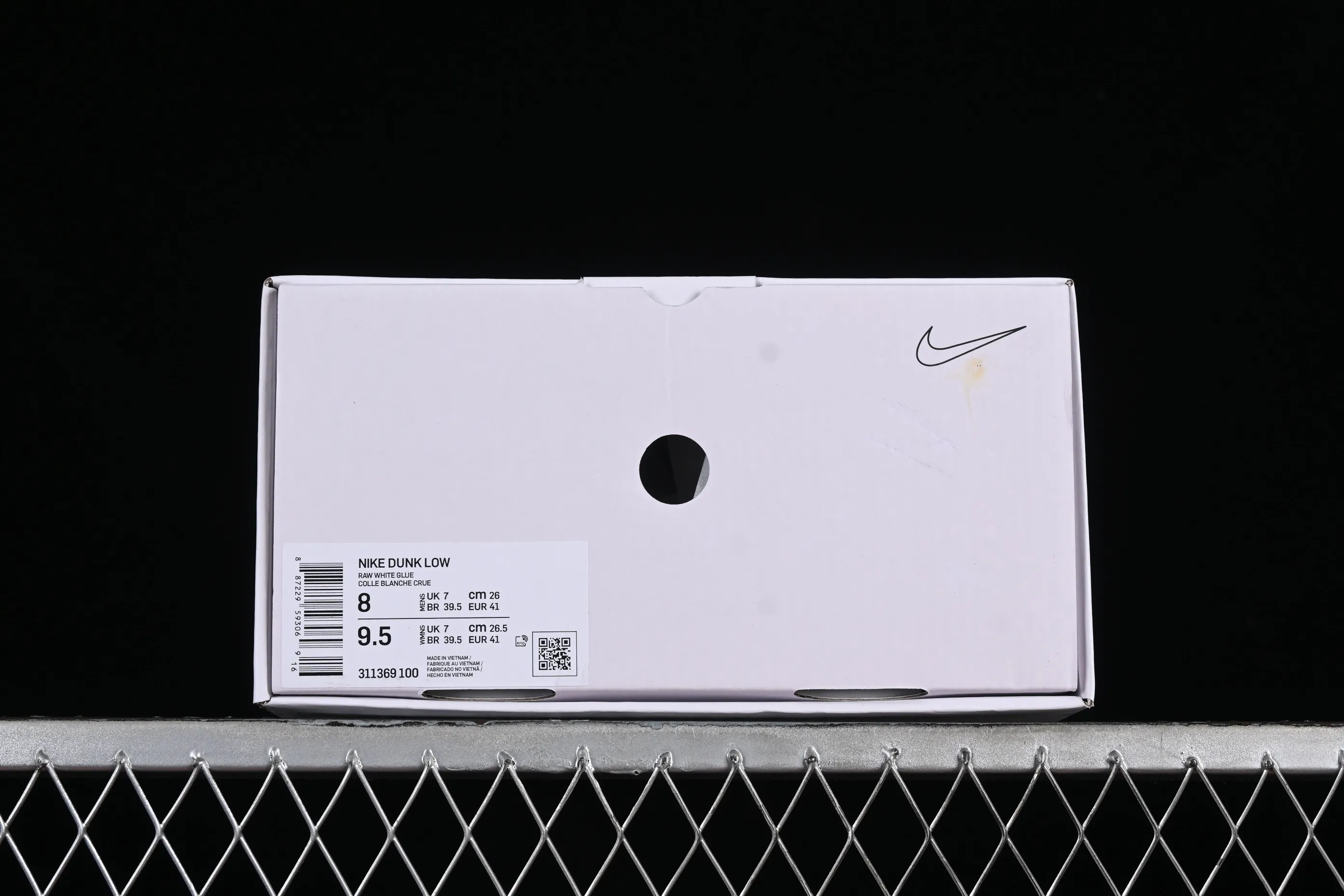 All categories Nk SB Dunk series Nk SB Dunk Low low-top sneakers Nk SB Dunk Low raw rubber white SB low-top casual sneakers 311369-100